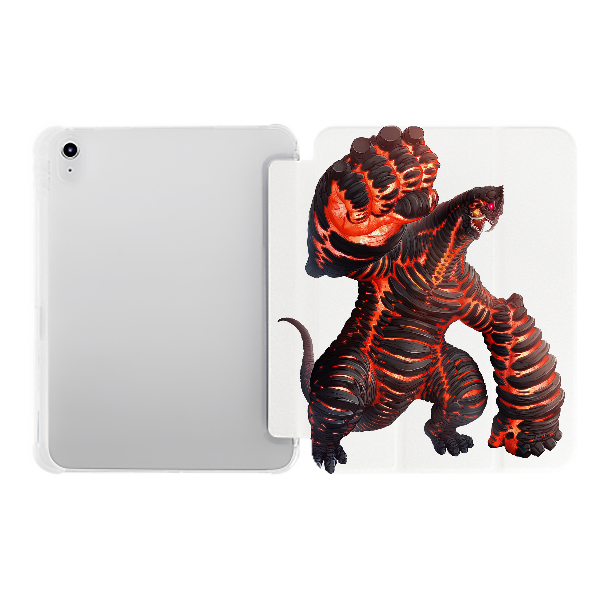 （画像用） ウルトラマン Ultraman IPad ケース ペン収納付き 三つ折りスタンド PUレザー×シリコン 対応機種9.5/10.5/10.9インチ
